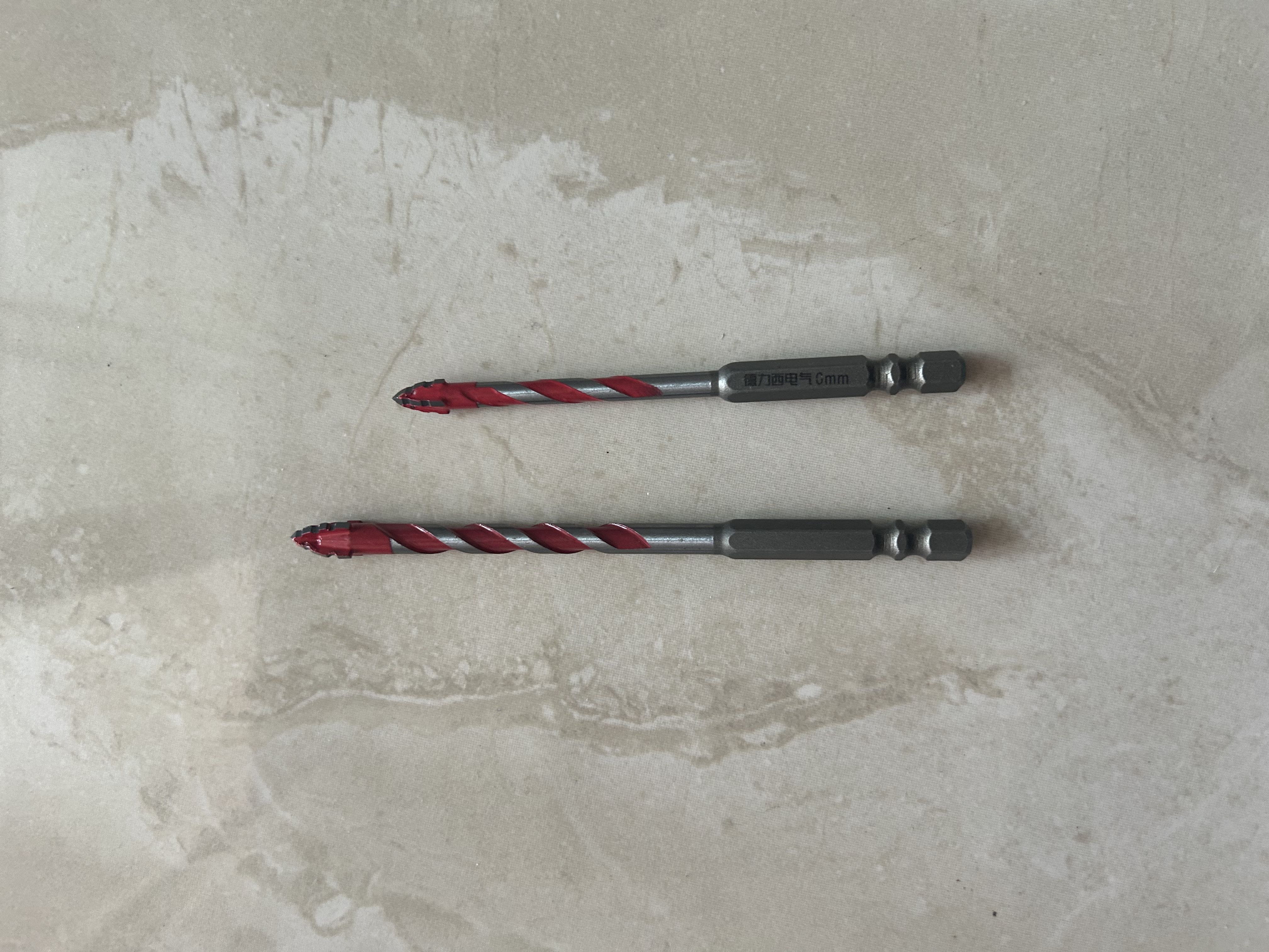 德力西电气四刃锯齿偏心钻头瓷砖混凝土全瓷打孔专用电钻干打钻头 60%人选【更耐用】锯齿钻【6+8】2支装+批头 实拍图