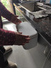 佳帮手厨房垃圾桶5L家用带盖小号橱柜门壁挂式厕所卫生间客厅悬挂网红桶 实拍图