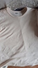 宜而爽【一等品100%纯棉】女士保暖内衣套装抗静电全棉秋衣秋裤棉毛衫裤 实拍图