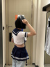 霏慕情趣内衣制服纯欲性感睡裙高档jk校园装睡衣女角色扮演 7962均码 实拍图