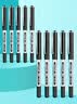 uni三菱【热门商品】 uni-ball EYE黑色中性笔0.5mm签字笔商务直液式水笔学生考试笔套装 UB-150 10支 实拍图