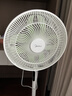 美的（Midea）【幸运草安睡1S】一级能效直流变频声控电风扇家用遥控卧室静音落地扇台式桌面抗菌大风力转页扇 实拍图