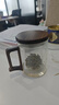 泥也茶杯玻璃泡绿茶杯茶水分离杯耐热加厚带过滤男士办公个人专用 实拍图