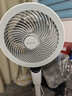艾美特（AIRMATE）【天鹅MAX】空气循环扇直流变频家用大风力电风扇卧室轻音一级能效负离子净化语音落地扇 SRDI151 实拍图