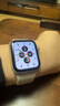 Apple/苹果 Watch SE 3 智能手表GPS款40毫米星光色铝金属表壳星光色运动型表带S/M MEH44CH/B情人节 实拍图