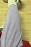 红豆（Hodo）秋衣秋裤女纯棉保暖内衣套装男士圆领本命年全棉中老年打底棉毛衫 女士藕紫 M (160) 女士 实拍图