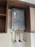 能率（NORITZ）零冷水燃气热水器16升 高颜值玻璃面板 即开即热 水量伺服器 上门安装16EX6AFEXQ天然气 实拍图