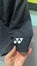 尤尼克斯（YONEX）羽毛球网球运动服男短裤yy速干15048CR-007黑色L 实拍图