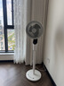 艾美特（AIRMATE）【天鹅MAX】空气循环扇直流变频家用大风力电风扇卧室轻音一级能效负离子净化语音落地扇 SRDI151 实拍图