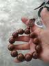 黄花梨佛珠手串男手链印度小叶紫檀金丝楠木黄花梨木沉香黑檀手串 黄花梨2.0*12颗【配方牌葫芦】 实拍图