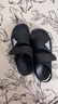阿迪达斯（adidas）儿童凉鞋夏季男女大小童沙滩鞋 GW0344黑色 实拍图