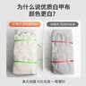 舜选 双层帆布手套10副/包 加厚耐磨抗撕裂 电焊搬运 劳保防护工作手套SFB-R 实拍图