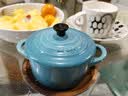 酷彩（Le Creuset）法国进口珐琅锅铸铁20/23/26cm圆形浅煎锅平底煎烤锅多功能平底锅 【1-3口之家】红色 23cm 实拍图