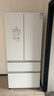 松下（Panasonic）白月光2.0 515L法式多门冰箱家用超薄零嵌入式自动制冰一级能效NR-ED52APB-W【国家补贴】 实拍图