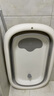 iuu婴儿洗澡盆 可折叠宝宝浴盆大号 洗澡神器躺托浴架新生儿童用品 【北欧灰】+浴网 材质：FAD食品级材质检测认证 实拍图