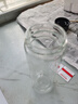 【京东物流配送】高硼硅双层玻璃杯大容量泡茶杯水杯子茶水分离杯 【双层加厚】茶杯350ml1只 实拍图