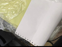 得力（deli）【缺页十倍赔】珊瑚海 一联二等分可撕边针式电脑打印纸  全白发票报销单 1000页/箱241-1-1/2S 实拍图