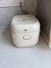 美的（Midea）小碧玉电饭煲2-3人3升0氟陶瓷白玉内胆家用电煮锅煲汤煮粥智能预约多功能一锅多用微压电饭锅RE360 实拍图