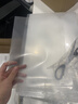 晨光文具A4透明L型文件夹单片两页式文件袋   文件夹 单片夹 资料保护袋防尘防水 100片/包ADM92968 实拍图