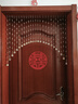 湘尚阁水晶珠帘免打孔门帘卧室洗手间厕所隔断玄关过道客厅阳台鞋柜挂帘 25条弧形(适合0.8-1米宽) 实拍图