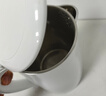美的（Midea）【价保618】电热水壶烧水壶1.7L304不锈钢0涂层双层隔热自动断电1500W养生冲奶 MK-SH17M130 实拍图