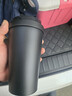 乐扣乐扣（LOCK&LOCK）316L不锈钢保温杯水杯保冷咖啡杯弹跳盖大容量高颜值情侣杯可定制 黑色400ml【赠杯刷】 实拍图