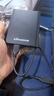 黑甲虫 (KINGIDISK) 500G USB3.0 移动硬盘 SLIM系列 2.5英寸 子夜黑 9.5mm金属纤薄 抗震抗压 SLIM500 实拍图
