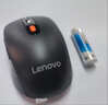 联想（Lenovo）无线蓝牙双模鼠标便携办公鼠标 人体工程学设计适用台式机一体机笔记本平板 Howard Mouse 2022黑 实拍图