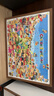 金隆兴实木拼图相框1000片胡桃木色挂墙装饰画框装裱空框70x50cm520礼物 实拍图