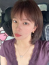 古婷简约磨砂素圈耳环轻奢小众设计高级感气质耳饰女2026新款潮耳圈 磨砂金色耳扣 实拍图