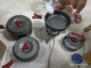 步林（BULin） 户外套锅具露营野炊装备用品锅具便携大号套锅野外野餐炊具单锅 C8【4人套锅  带1.1L茶壶 】 实拍图