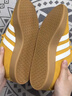 adidas「T头鞋」VL COURT复古休闲板鞋德训鞋男女阿迪达斯轻运动 黄色/亮白/汉玉白（推荐女生选小半码）   45 实拍图
