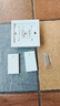 欧普照明（OPPLE）开关插座嵌入式暗装家用墙壁开孔插空调86型带开关白色面板 二开双控 实拍图