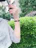 玉有情【补水招财】天然水晶手链男女款黑曜石海蓝宝聚财手串送男友女友 实拍图