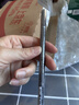 名创优品（MINISO）小砍刀双色粉眉笔防水防汗不掉色（黑灰+灰棕）0.06g*1支 实拍图