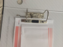 得力（deli）【超级爆款】活页打孔器打孔机活页扣两孔全金属小型a4活页本凭证装订机装订夹条  颜色随机0104 实拍图