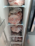 上菱559升双开门冰箱对开门风冷无霜一级能效节能变频家用大容量电冰箱BSE559PWL 实拍图