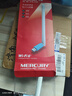 水星（MERCURY）USB无线网卡WiFi6 智能免驱AX300 台式机笔记本电脑专用 无线WiFi接收发射器 外置高增益天线 UX3H 实拍图