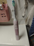 飞利浦（PHILIPS）毕雯珺推荐声波电动牙刷钻石3系 5倍洁齿5种模式 洁净刷头*2 520情人节礼物送女友HX5171/04粉 实拍图