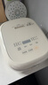 美的（Midea）【价保618】小碧玉电饭煲2-3人3升0氟含钛陶瓷白玉内胆家用电饭锅煮粥智能预约多功能多用锅RE360 实拍图