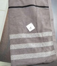 金号纯棉加厚加大枕巾吸汗透气亲肤枕头巾灰色1条 80*50cm 170g 实拍图