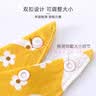 9i9宝宝口水巾纯棉防水围嘴婴儿三角巾按扣可调节加大升级5条A60粉 实拍图