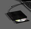联想thinkplus外置光驱刻录机8倍速读刻一体USB/Type-c双接口适用笔记本电脑台式机DVD外接光驱刻录机 【铝合金款】高效散热 稳定耐用 实拍图