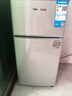 华宝小冰箱小型家用出租房用冷藏冷冻两用一级能效节能省电迷你宿舍寝室办公室二门电冰箱 【一级能效】68L银色【全国联保】 实拍图