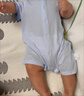 贝肽斯婴儿衣服夏季薄款连体衣新生儿宝宝短袖竹棉纱布哈衣睡衣 实拍图