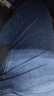 真维斯（Jeanswest）牛仔裤男2026夏季薄款宽松直筒裤百搭男裤子休闲长裤蓝色33 实拍图