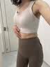SIINSIIN白鹿同款鲨鱼裤女外穿瑜伽裤秋季健身骑行提臀收腹加绒紧身打底裤 【春秋款】椰壳棕 L （105-120斤） 实拍图