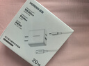 绿联氮化镓充电器20W双口快充头Type-C数据线+多口插头套装适用苹果17iPhone16/15ProMax手机iPad平板 实拍图