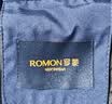 罗蒙（ROMON）夹克男士外套春秋季潮流青年商务休闲上衣连帽百搭男装MK53深蓝X 实拍图
