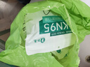 弘泉 kn95防护口罩防沙尘工业粉尘白色防护口罩透气立体装修防雾霾pm2.5灰尘油漆劳保打磨防飞沫 200只白色无阀KN95口罩 实拍图
